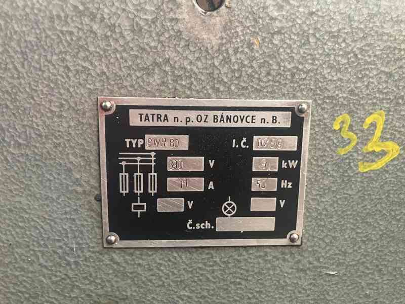 Použitá válcovačka závitů GWR 80 - foto 7