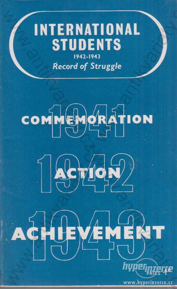 International Students  1942-1943 Record Struggle - foto 1