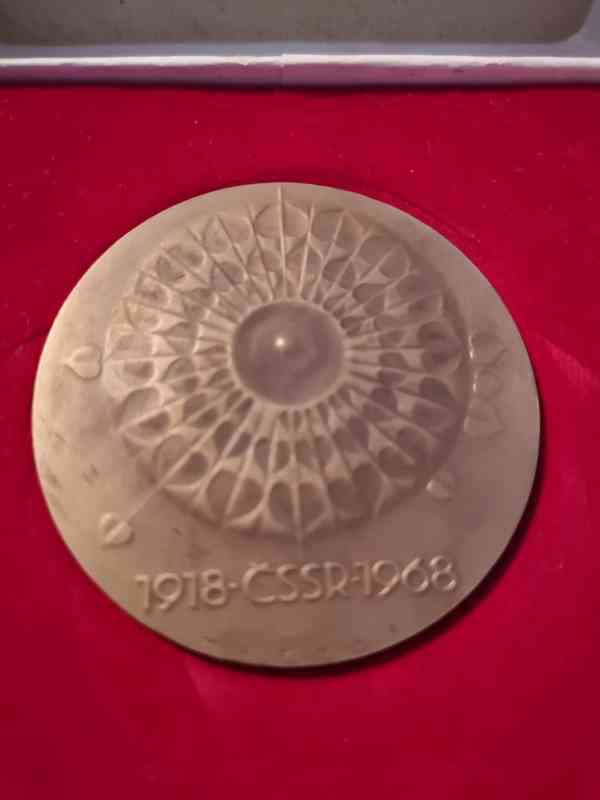  Medaile - 1918-1968 ČSSR - foto 1