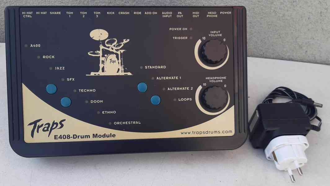 Drum Module TRAPS, snímače, snímače pro Hi-hat, el.činely TR - foto 2