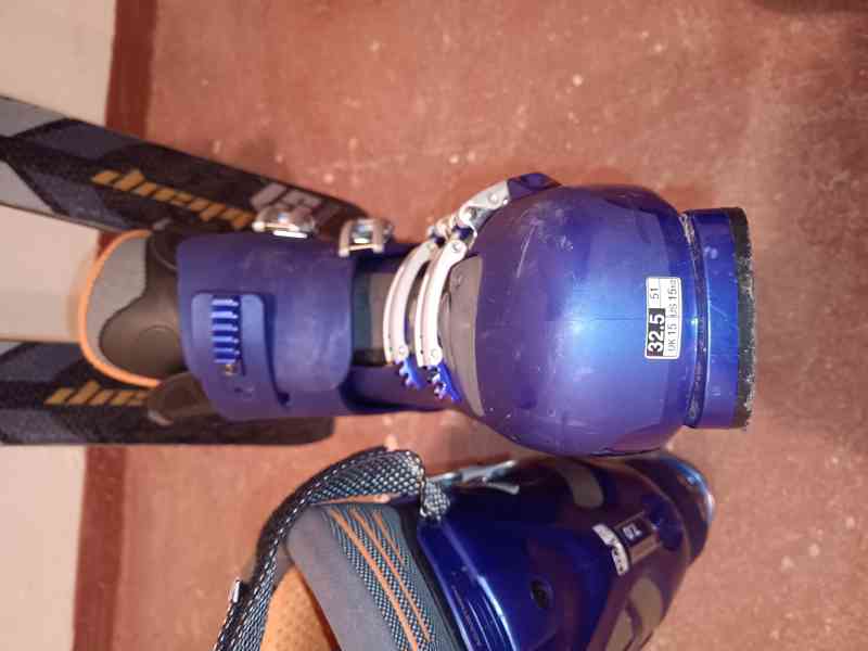 Prodám lyžařský set boty Salomon 32,5, lyže Head 165 - foto 5