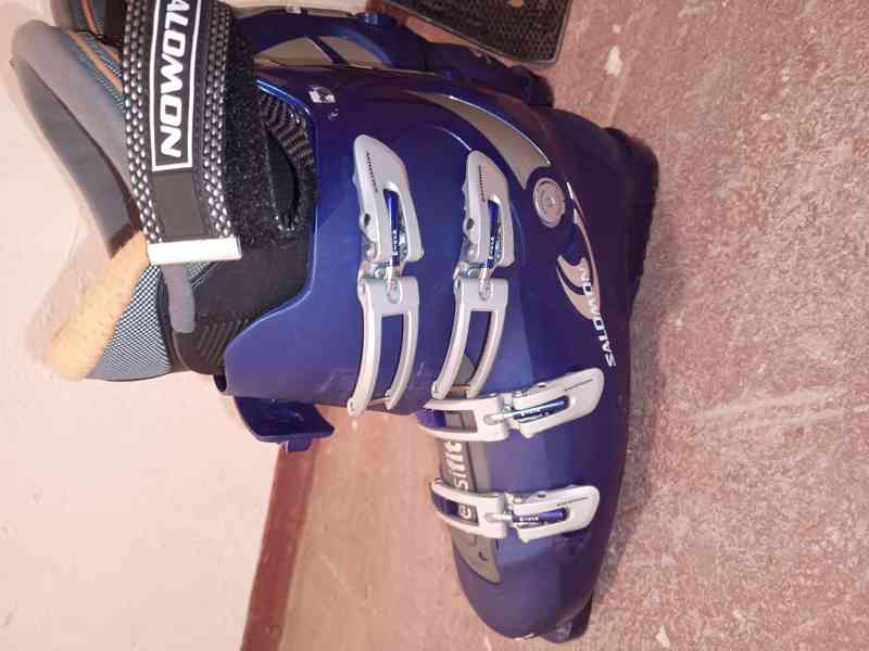 Prodám lyžařský set boty Salomon 32,5, lyže Head 165 - foto 2