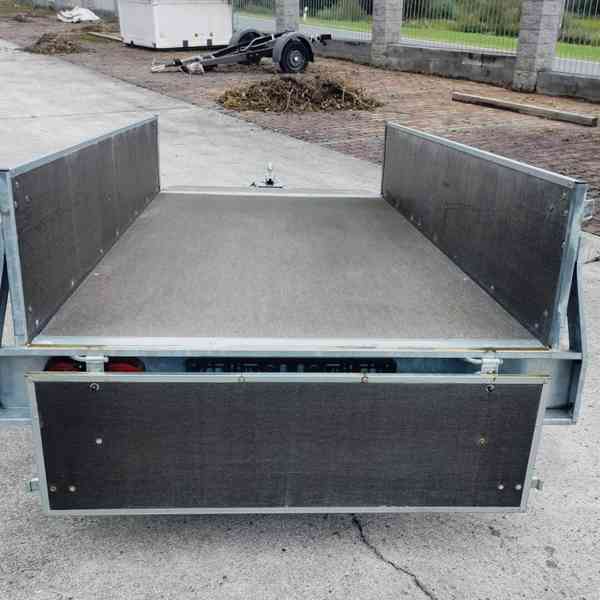 Předváděcí model, 2,41m x1,26,profi vozík svařovaný rám, DPH - foto 11