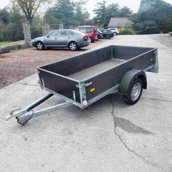 Předváděcí model, 2,41m x1,26,profi vozík svařovaný rám, DPH - foto 5