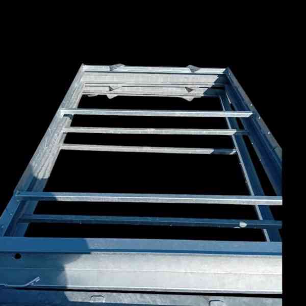 Předváděcí model, 2,41m x1,26,profi vozík svařovaný rám, DPH - foto 12