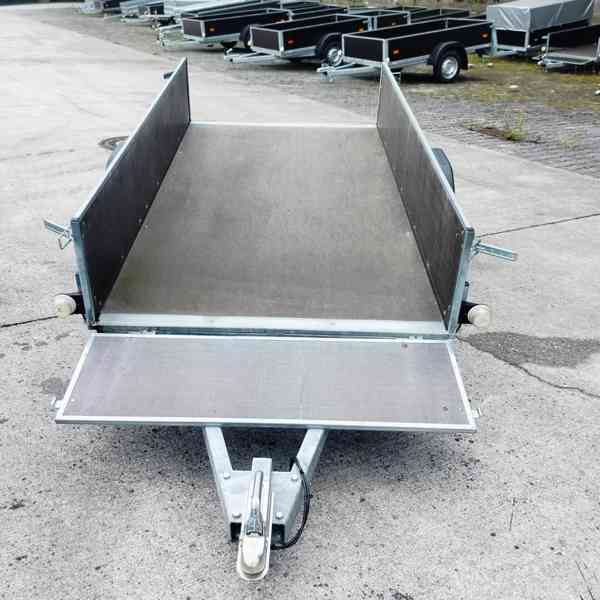 Předváděcí model, 2,41m x1,26,profi vozík svařovaný rám, DPH - foto 10