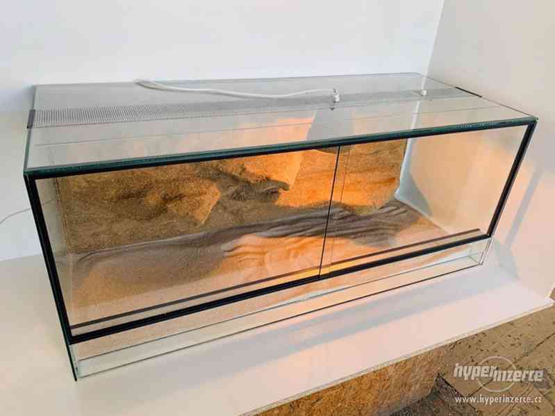 Nové terárium 120x50x50 cm - Rozvoz celá ČR - foto 3