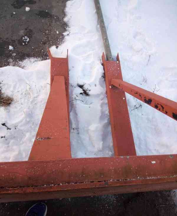 Hrablo, radlice na sníh - foto 3