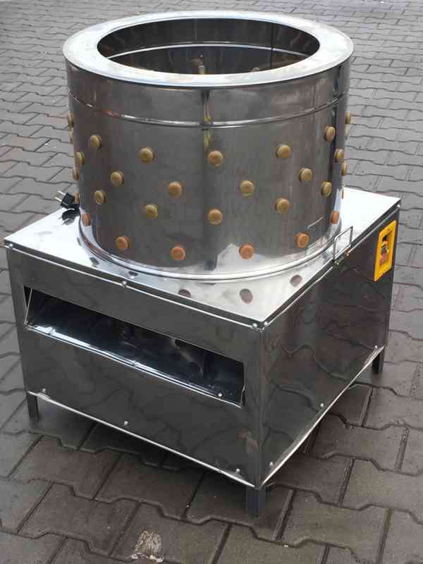 Bubnová škubačka CR60, motor 2,2 kW - foto 1