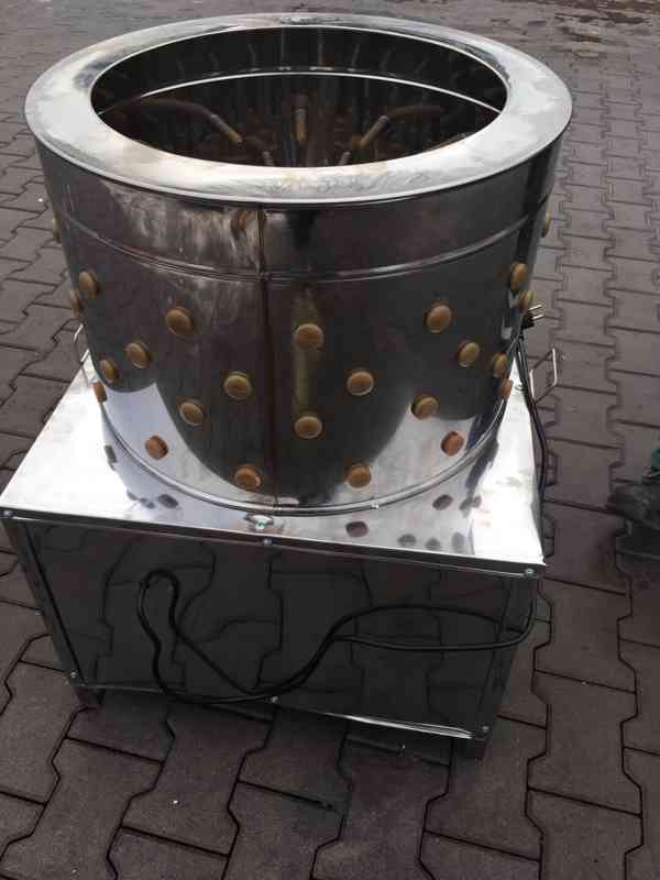 Bubnová škubačka CR60, motor 2,2 kW - foto 2