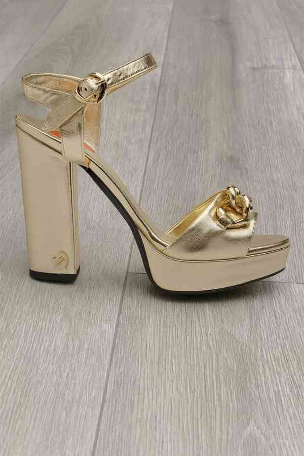 Originál Love Moschino zlaté sandály! - foto 2