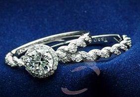 Snubní a zásnubní prsteny - set stříbrný - Stříbro 925 z USA - foto 11