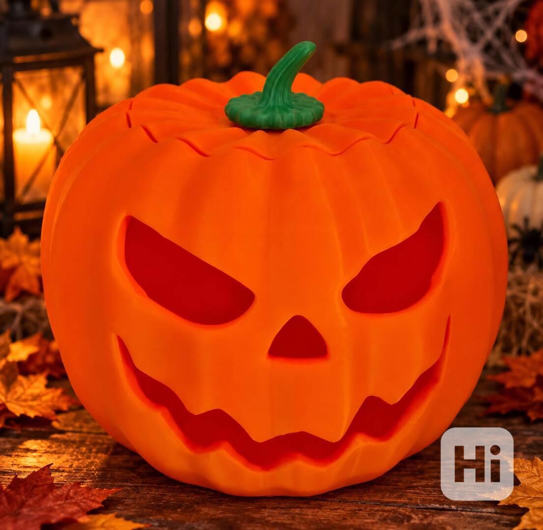 Halloween dýně – výrazná strašidelná dekorace | 3D tisk - foto 1