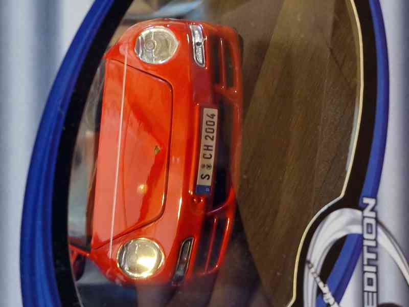 Model kovový Porsche cca 25 cm velký, nový - foto 3