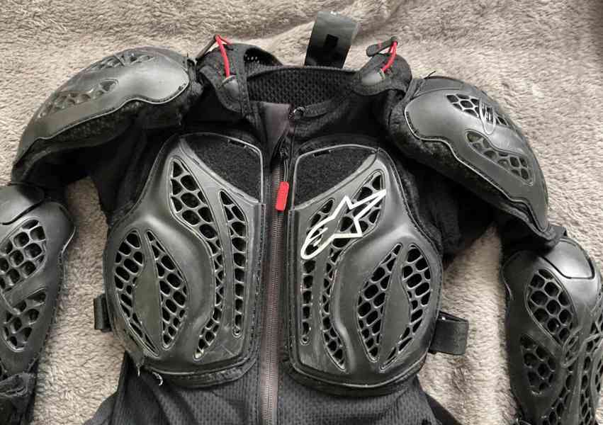 Motokrosový dětský chránič Alpinestars Bionic - foto 3