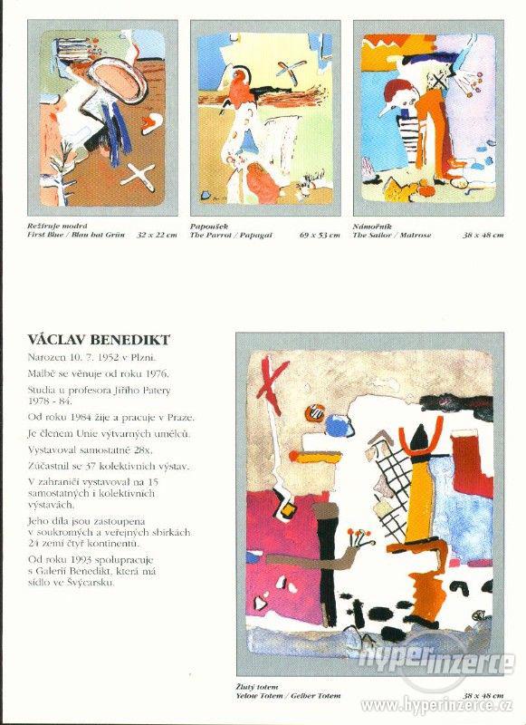 Václav Benedikt "Nápad ve fialové" 28000.- - foto 3