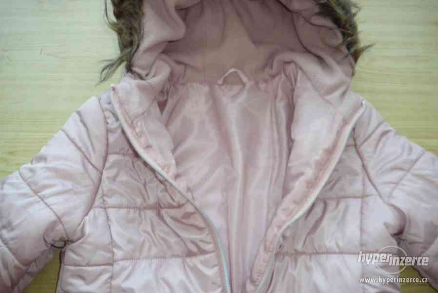 Podzimní - zimní bunda vel. 122 - 128 - foto 6