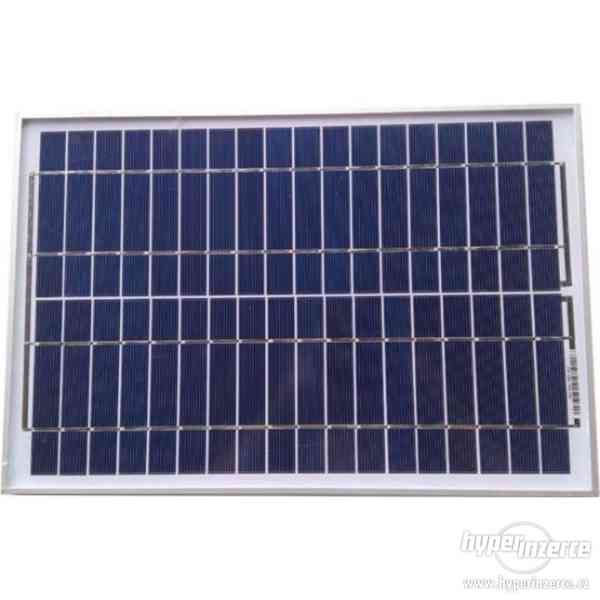Fotovoltaický solární panel 12V/20W polykrystalický - foto 1