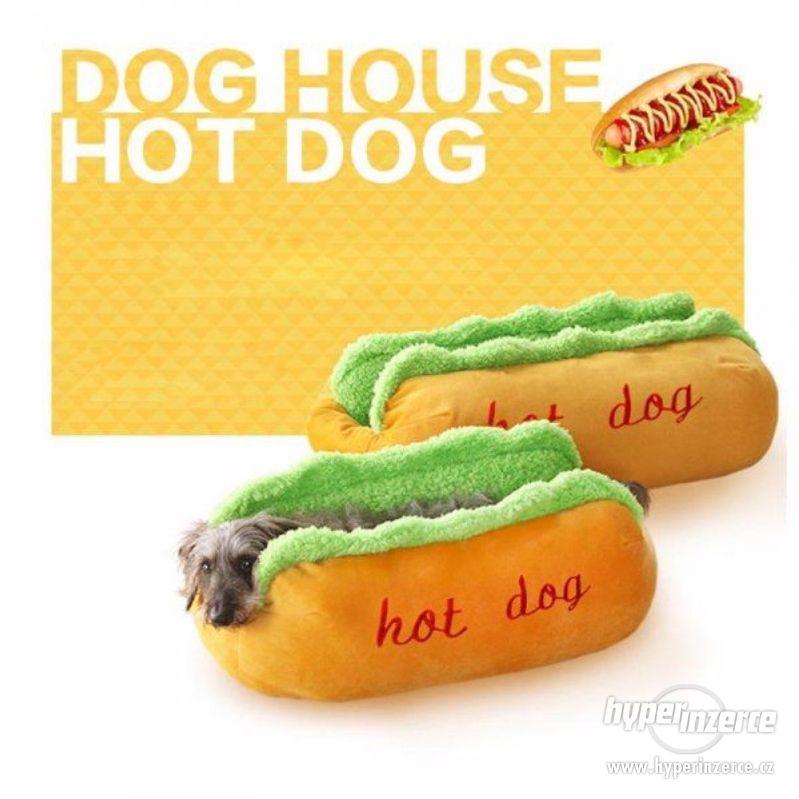Pelíšek pro psy - Hot dog - foto 1