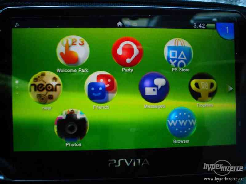 PSP Vita herni konzole Playstation s hrami. Dobirka/Brno - foto 1