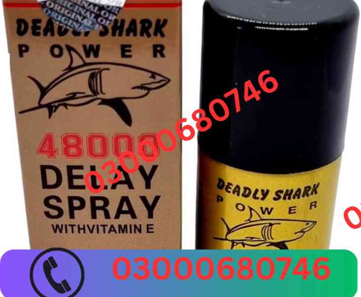 Deadly Shark Power 48000 Delay Spray for Men Price in Faisal