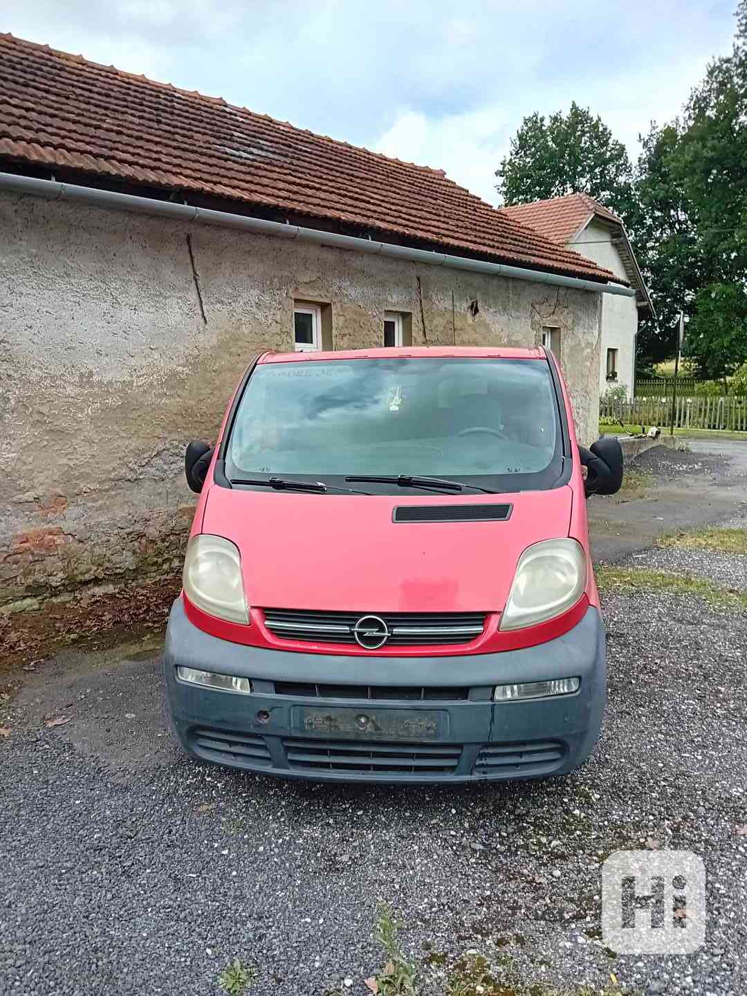 Prodám díly z OPEL VIVARO 1.9 60kW,2002,F9Q-U7 - foto 1