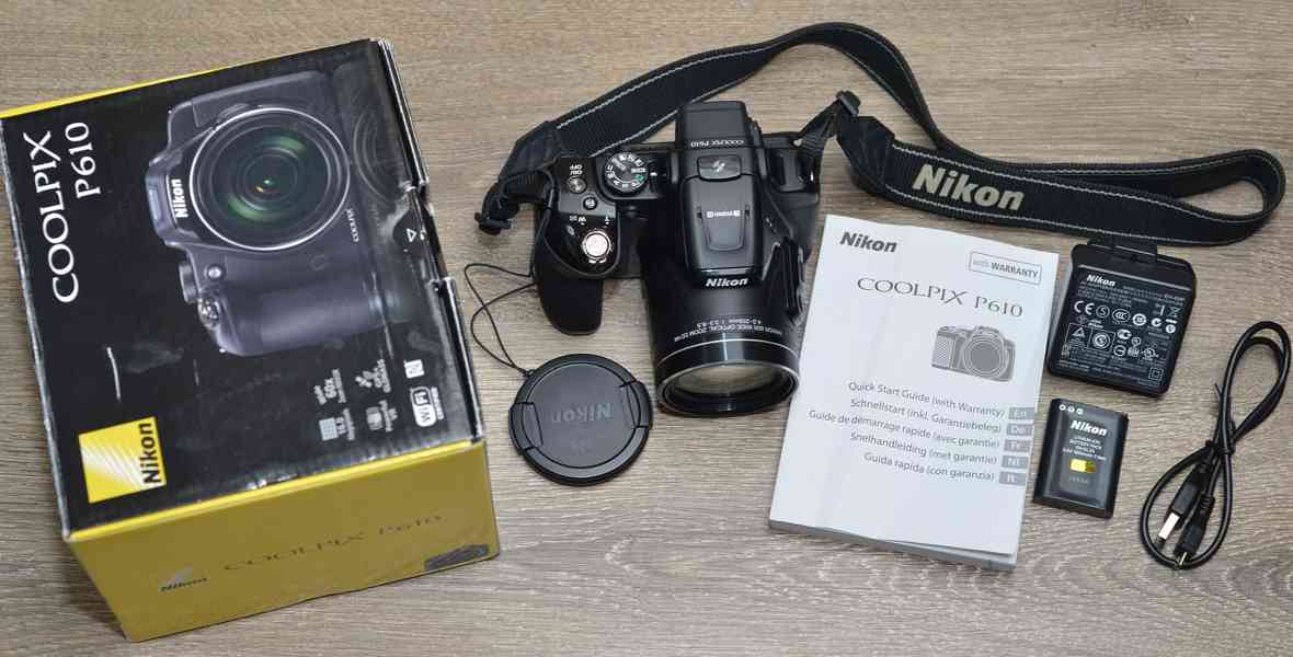 Nikon CoolPix P610 *60x O.ZOOM*Full HDV*WIFI/GPS - foto 3