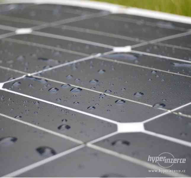 Solární panel fotovoltaický flexibilní 100W - 12V - foto 6