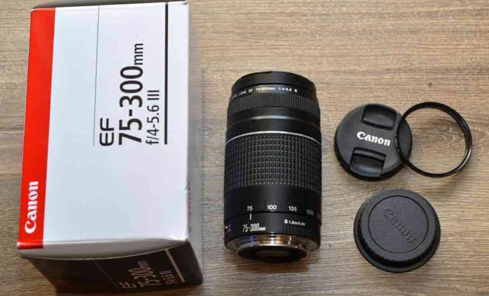 CANON EF 75-300MM F/4-5.6 III **full-frame *UV - foto 3