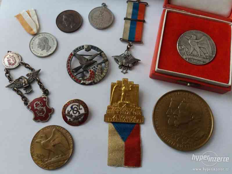 Sokol - Sběratel koupí sokolské odznaky a medaile - foto 1