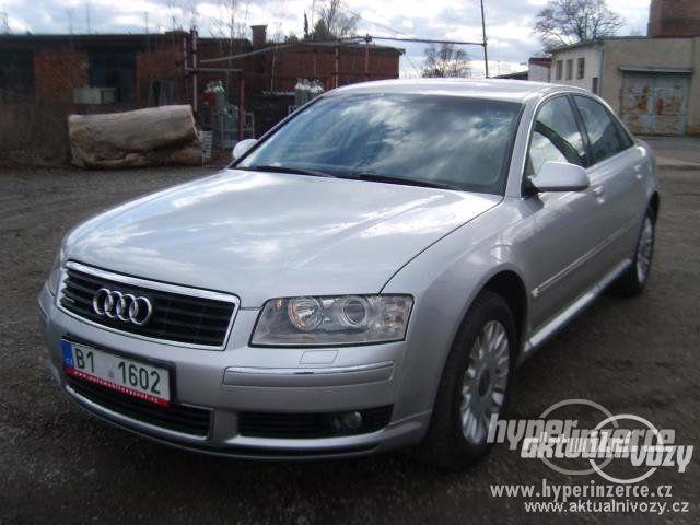 Audi A8 3.0, nafta, automat, vyrobeno 2004, navigace, kůže - foto 1