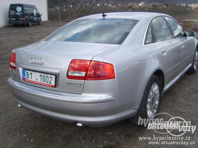 Audi A8 3.0, nafta, automat, vyrobeno 2004, navigace, kůže - foto 3