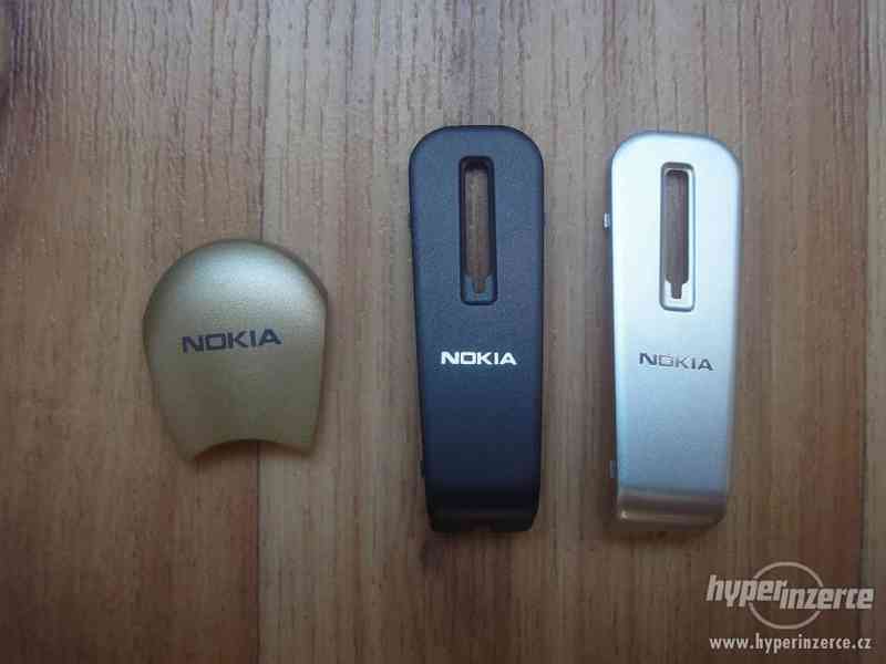 Nová, originální krytka na headset Nokia BH-600 a HDW-2,3, ž - foto 1