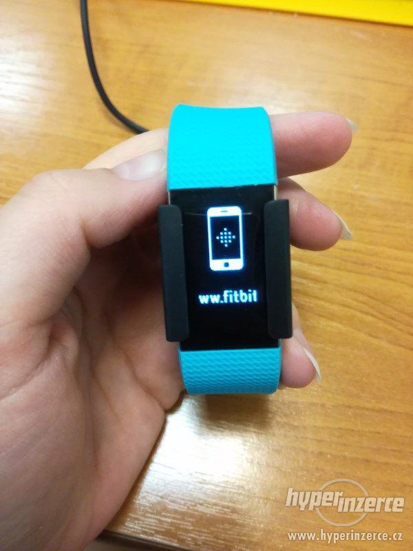 Fitbit Charge 2, barva zelená(tyrkysová), velikost L - foto 1