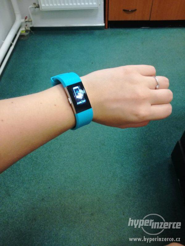 Fitbit Charge 2, barva zelená(tyrkysová), velikost L - foto 3