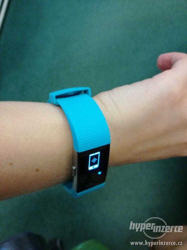 Fitbit Charge 2, barva zelená(tyrkysová), velikost L - foto 4