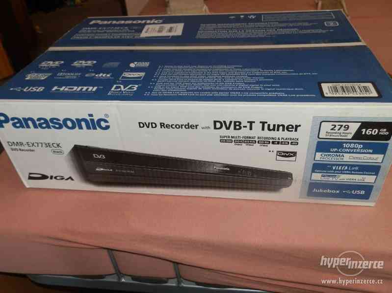 Nový, DVD/HDD rekordér Panasonic DMR-EX773 - foto 1