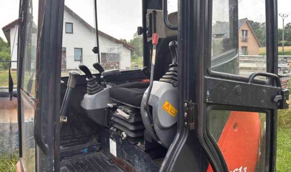 2.6t minibagr Kubota 3 lopaty - foto 3