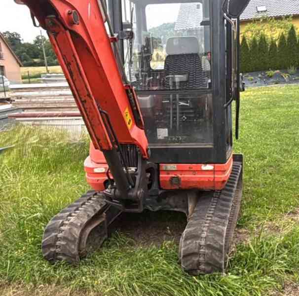 2.6t minibagr Kubota 3 lopaty - foto 2