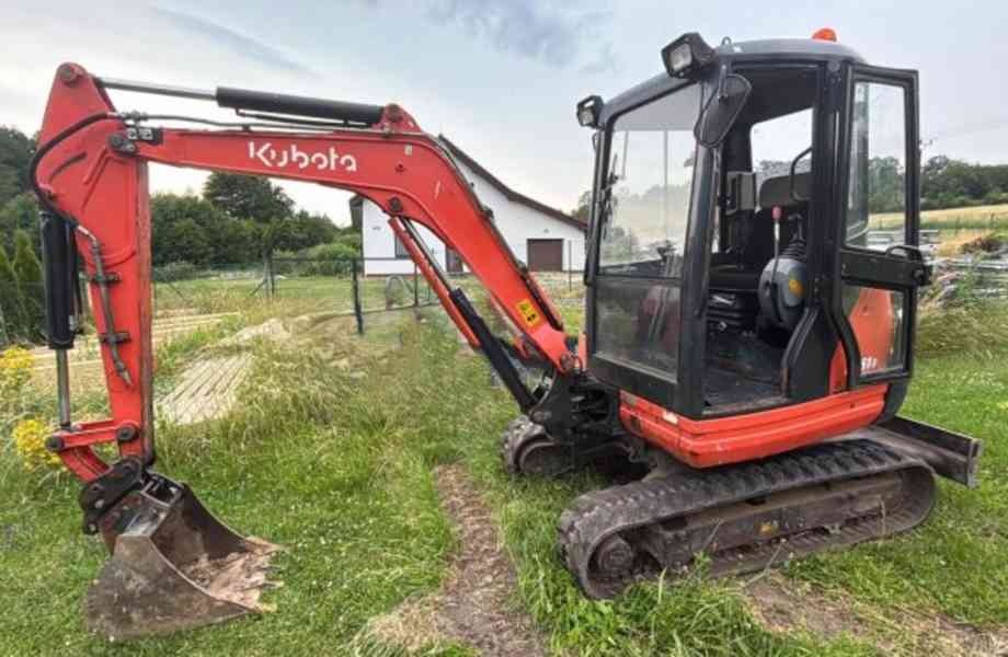 2.6t minibagr Kubota 3 lopaty - foto 1