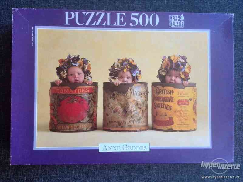 Puzzle Anne Geddes - Macešky (500 dílků) - foto 1