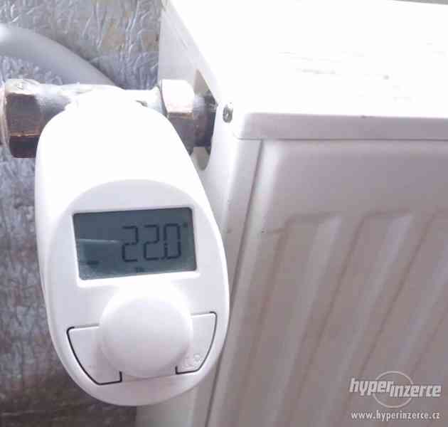 Digitální termostatická hlavice eQ3 s LCD displejem. - foto 1