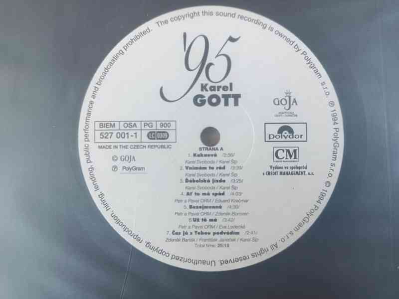 Karel Gott – '95   (LP) - foto 3