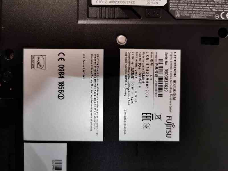 Fujitsu LifeBook E752 - foto 14