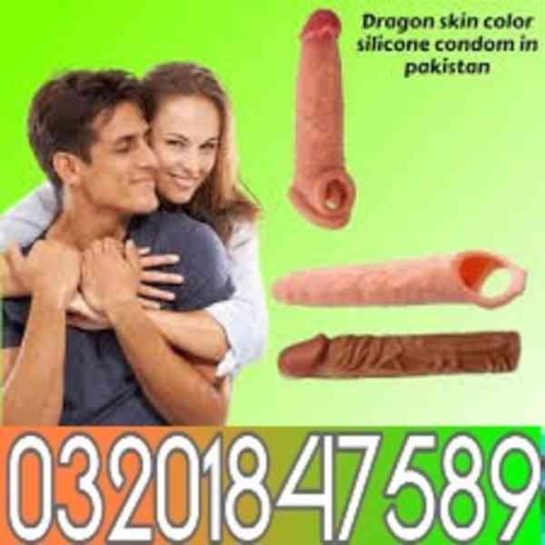Dragon skin color silicone condom in Sialkot $% 03201847589