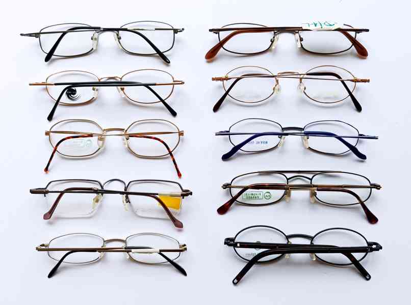 Nové obruby pro dioptrické brýle, 10 kusů - foto 2