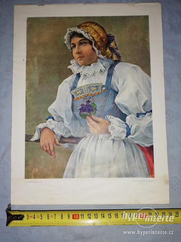 KROJ PRACHEŇSKÝ - F. PAŘÍZEK pinx. - foto 1