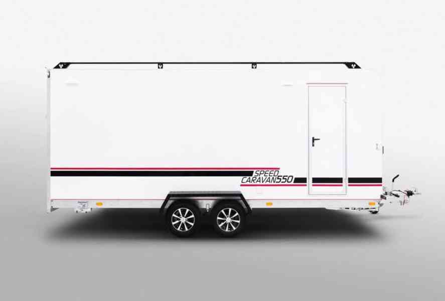 Přívěs skříňový Tomplan TFS 550.01 2700kg Speed caravan - foto 1