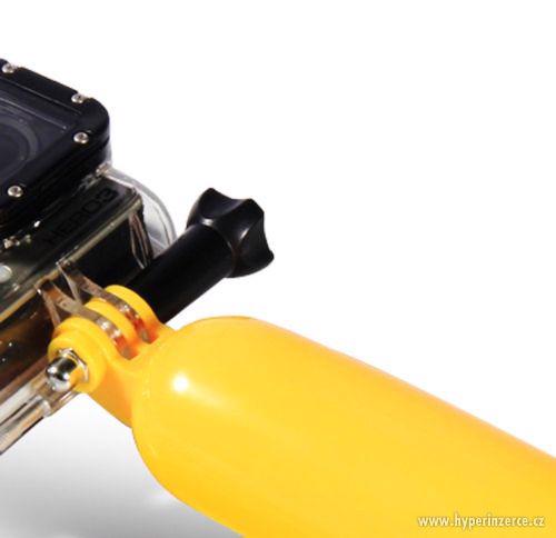 Žlutý plovák bobber pro GoPro a SJ400 - foto 3