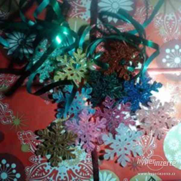 Vločky-Vánoční dekorace - foto 1